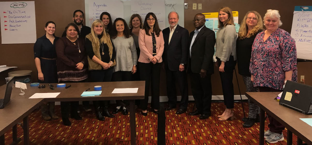 Gary facilitating a workshop